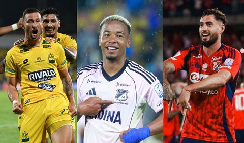 Así quedó la tabla de goleadores tras la fecha 17 de la Liga BetPlay