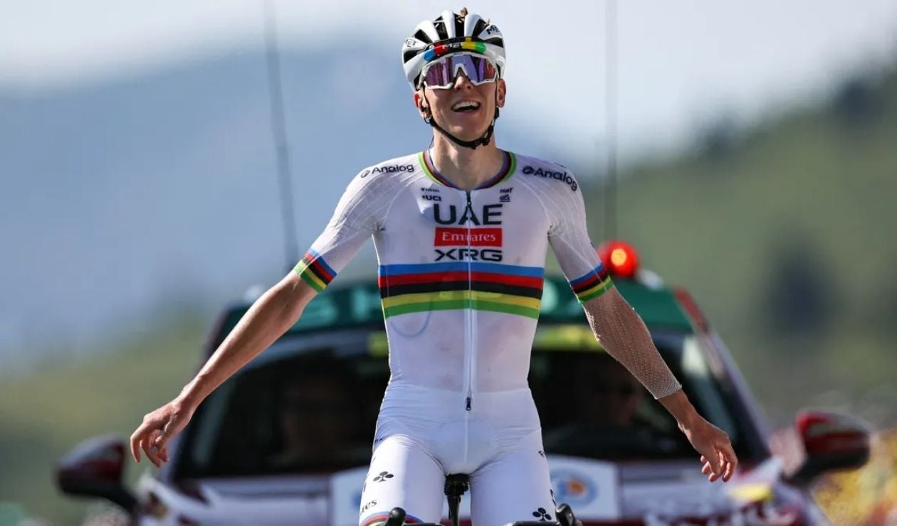 Tadej Pogacar, ciclista esloveno