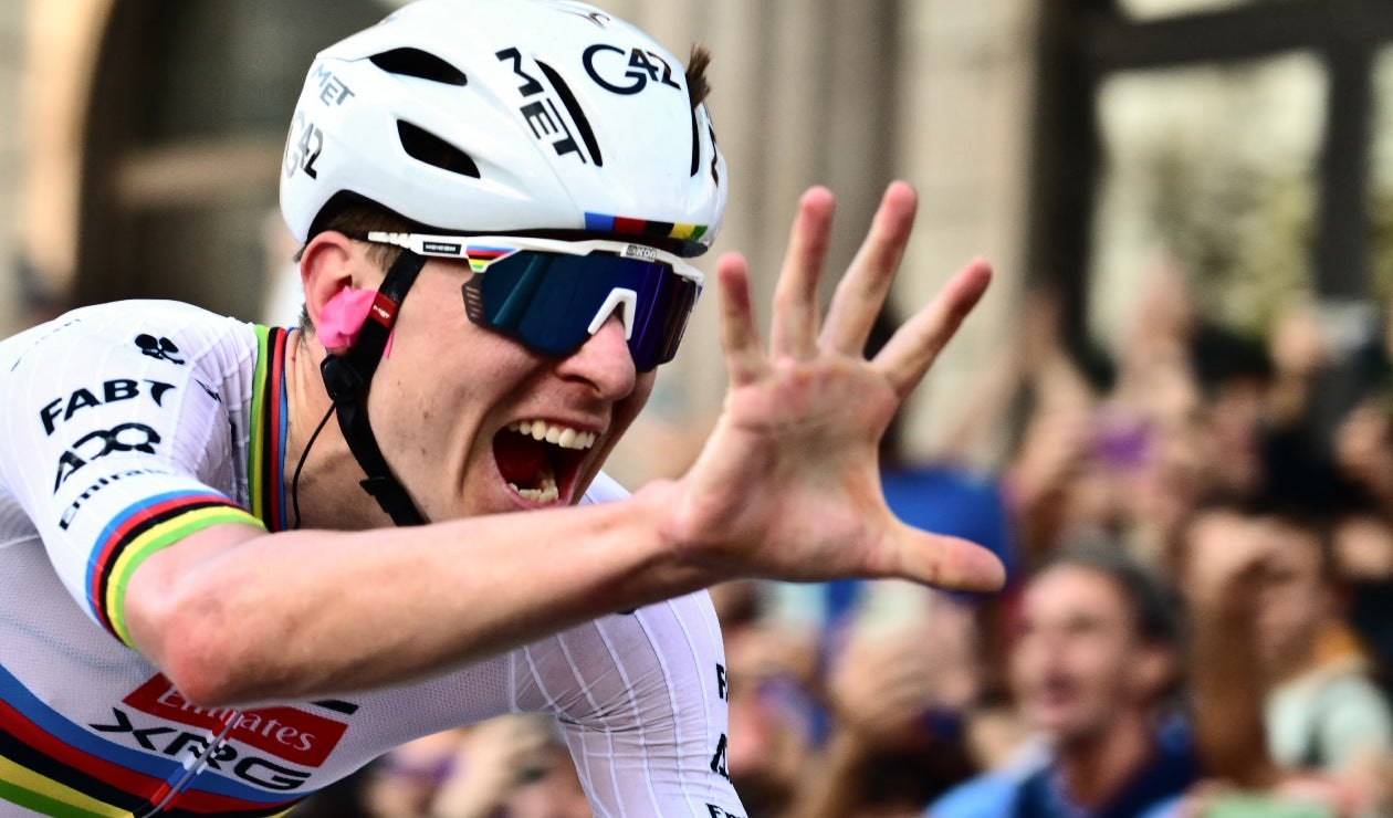 Tadej Pogacar ganó Giro de Lombardía