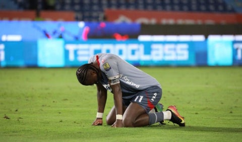 Hugo Rodallega, delantero de Independiente Santa Fe