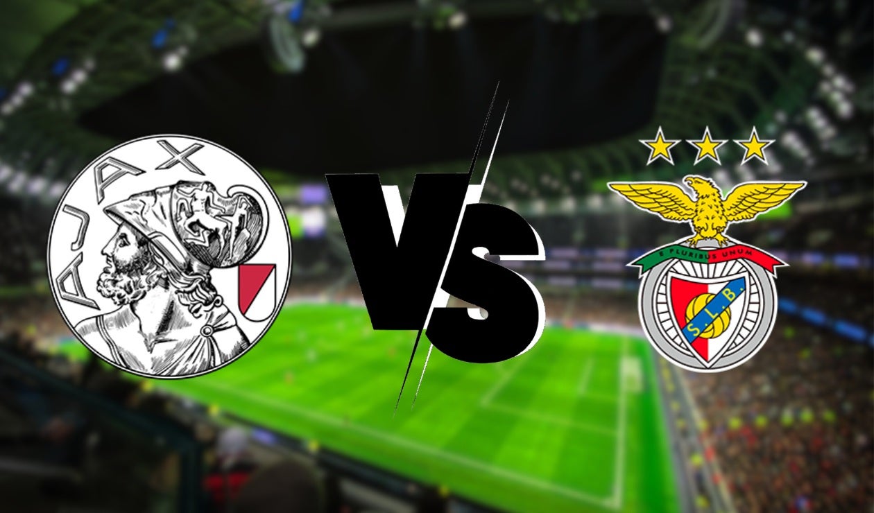 Ajax vs Benfica por la Champions League