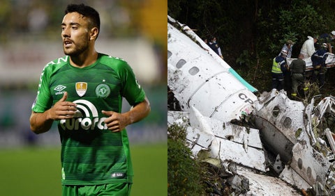 Alan Ruschel, sobreviviente del accidente del Chapecoense