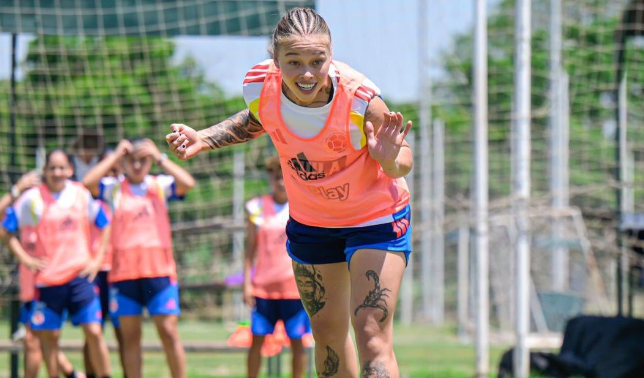 Ana María Guzmán, jugadora de Selección Colombia