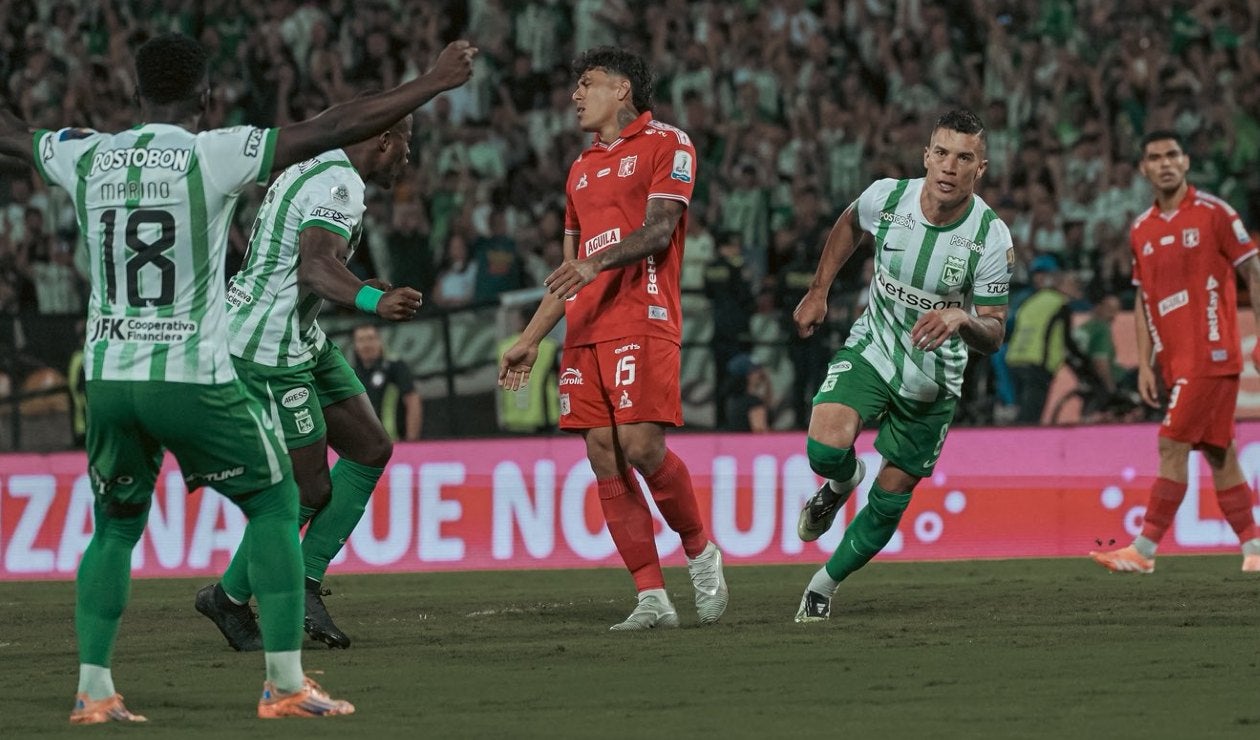 Atlético Nacional y América de Cali en duelo por Copa BetPlay 2025