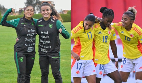 Bolivia vs Colombia en la Liga de Naciones Femenina