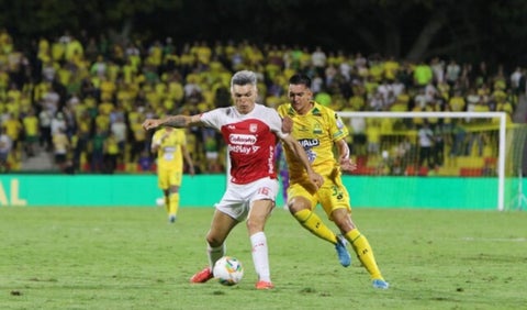 Bucaramanga vs Santa Fe en cuadrangulares