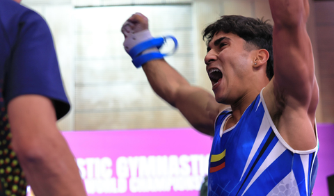 ¡Oro para Colombia en el Mundial Juvenil de Gimnasia!