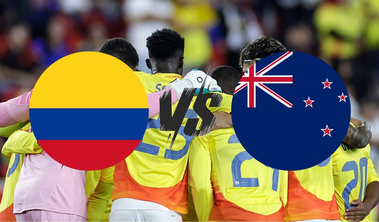 Colombia vs Nueva Zelanda EN VIVO