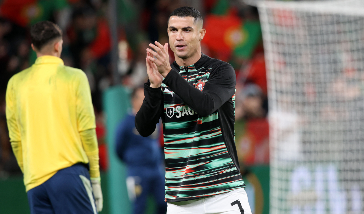 Curioso momento: Trump recibió a Cristiano Ronaldo en la Casa Blanca