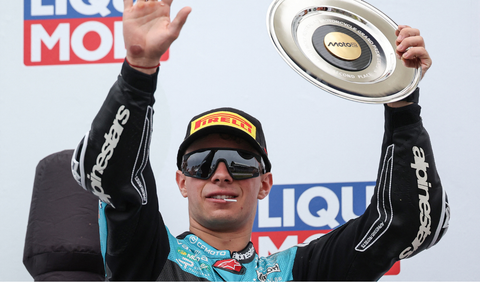 Davis Alonso se quedó en el podio del GP de Portugal