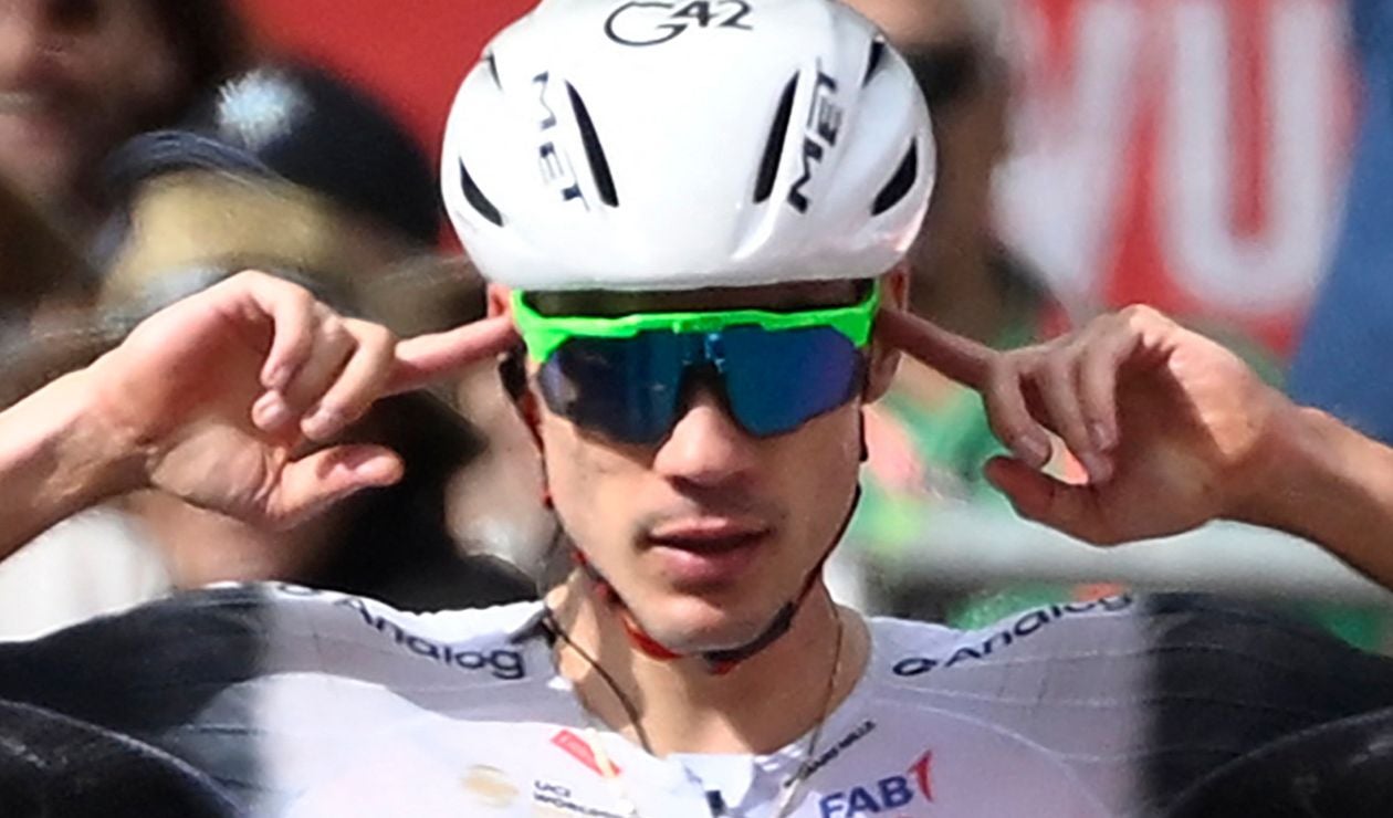 Juan Ayuso, ciclista del Lidl-Trek