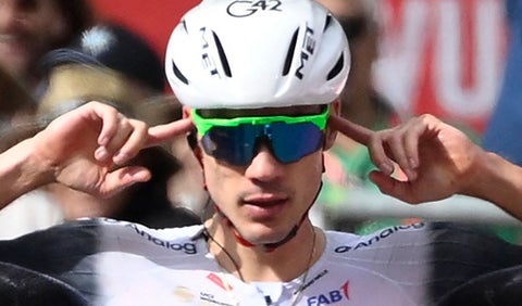 Juan Ayuso, ciclista del Lidl-Trek