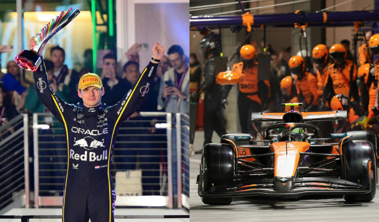McLaren descalificado y triunfo de Verstappen en el GP de Las Vegas