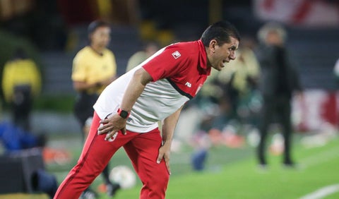 Francisco López, técnico de Santa Fe