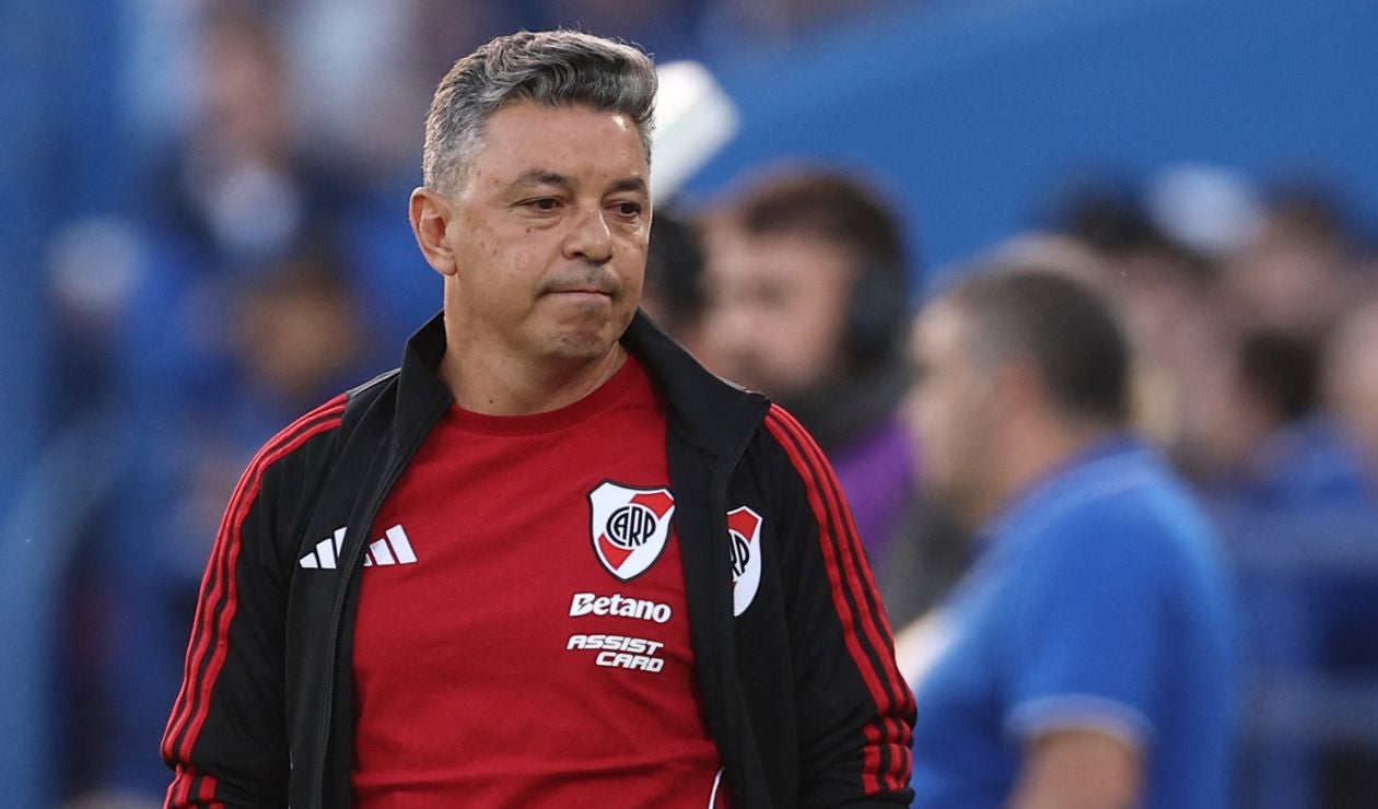 Marcelo Gallardo con River Plate