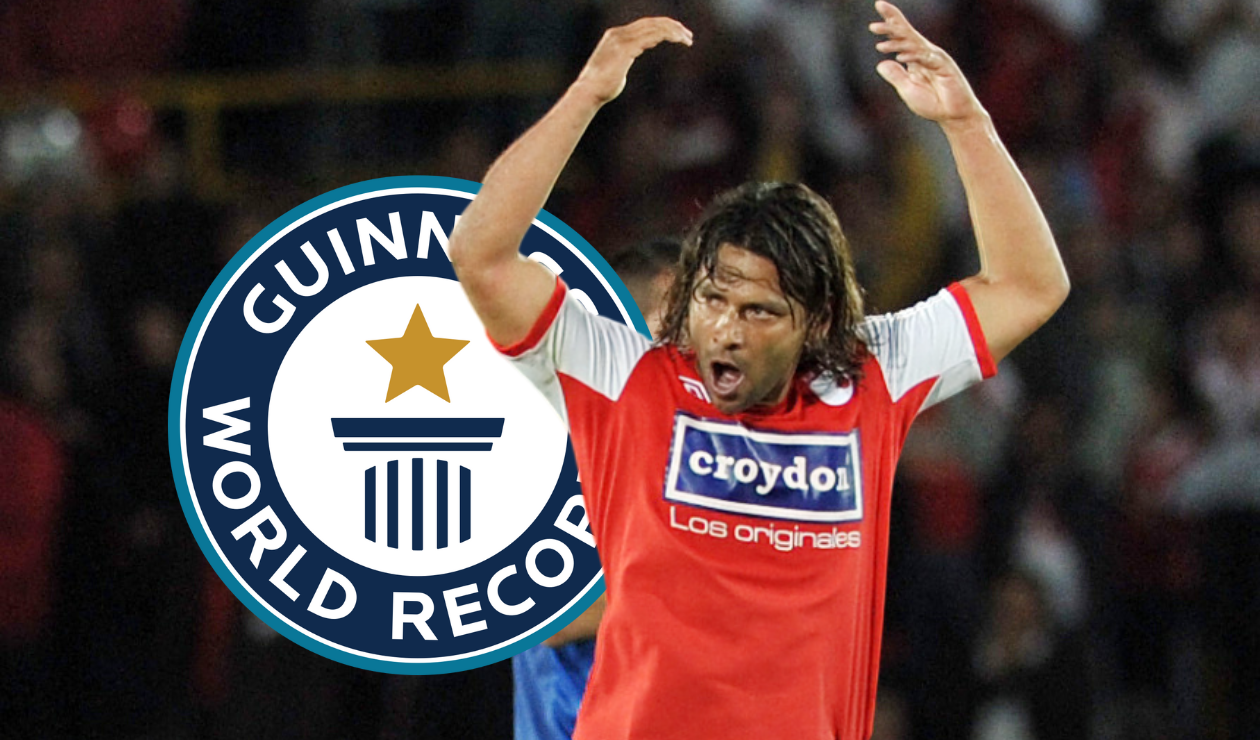 Este fue el Récord Guinnes que le entregaron a Bedoya