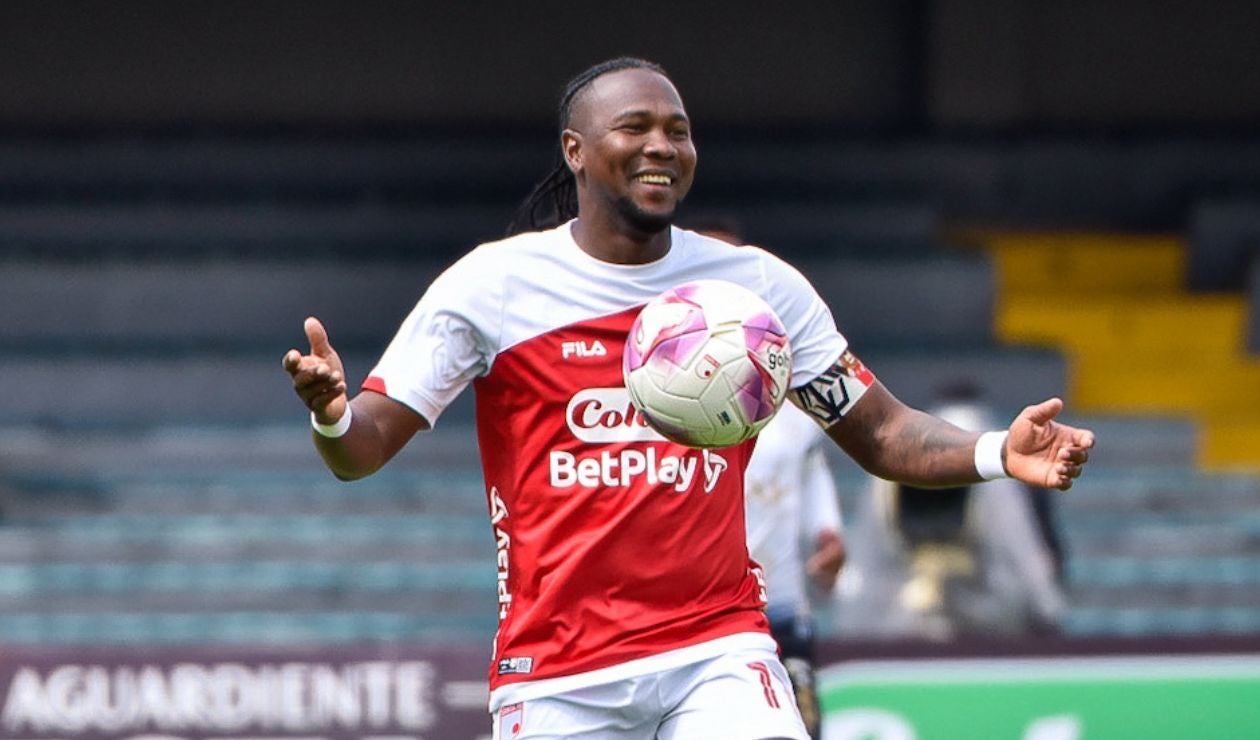 Hugo Rodallega, delantero de Santa Fe