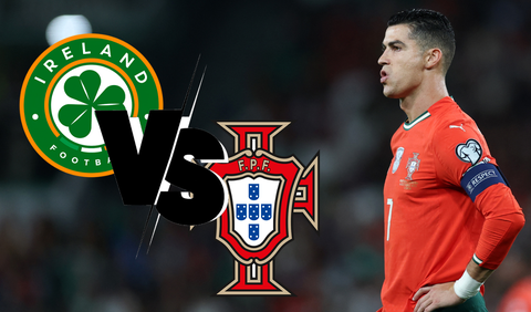 Así podrá ver en vio el partido entre Irlanda y Portugal por la fecha 5 de las eliminatorias europeas.