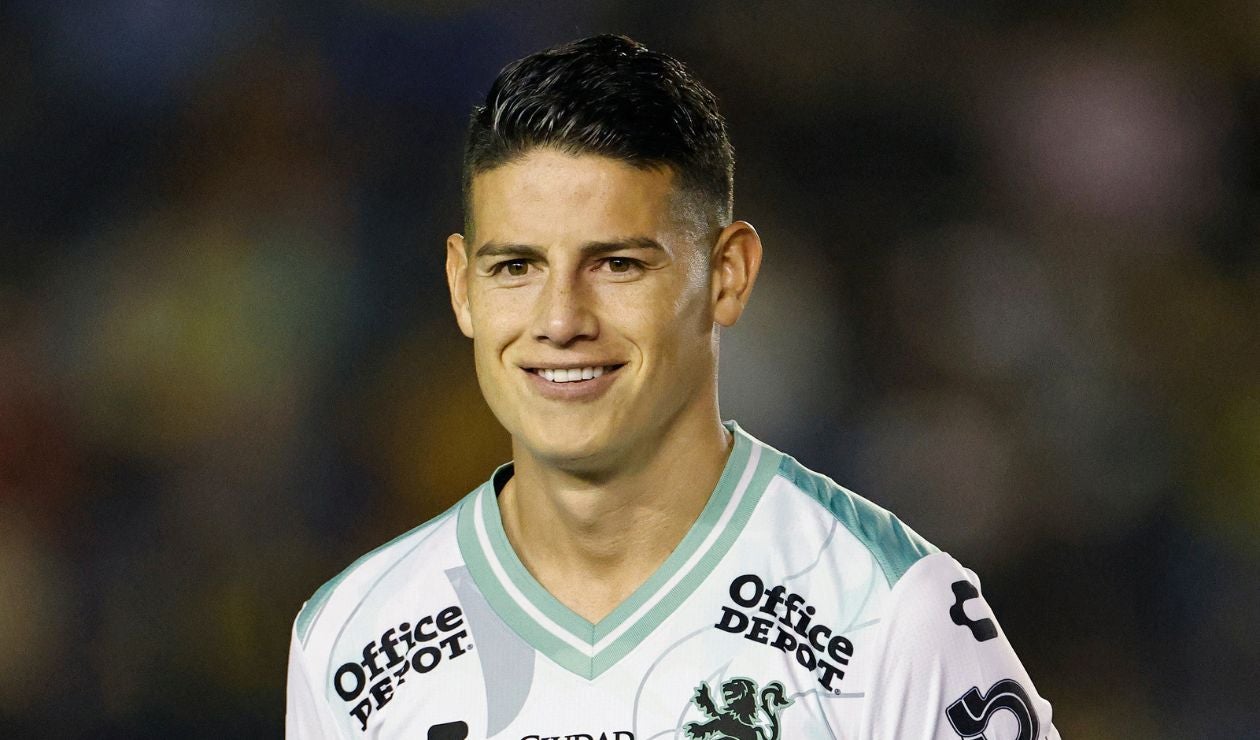 James Rodríguez, jugador de León