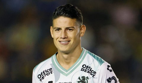 James Rodríguez, jugador de León