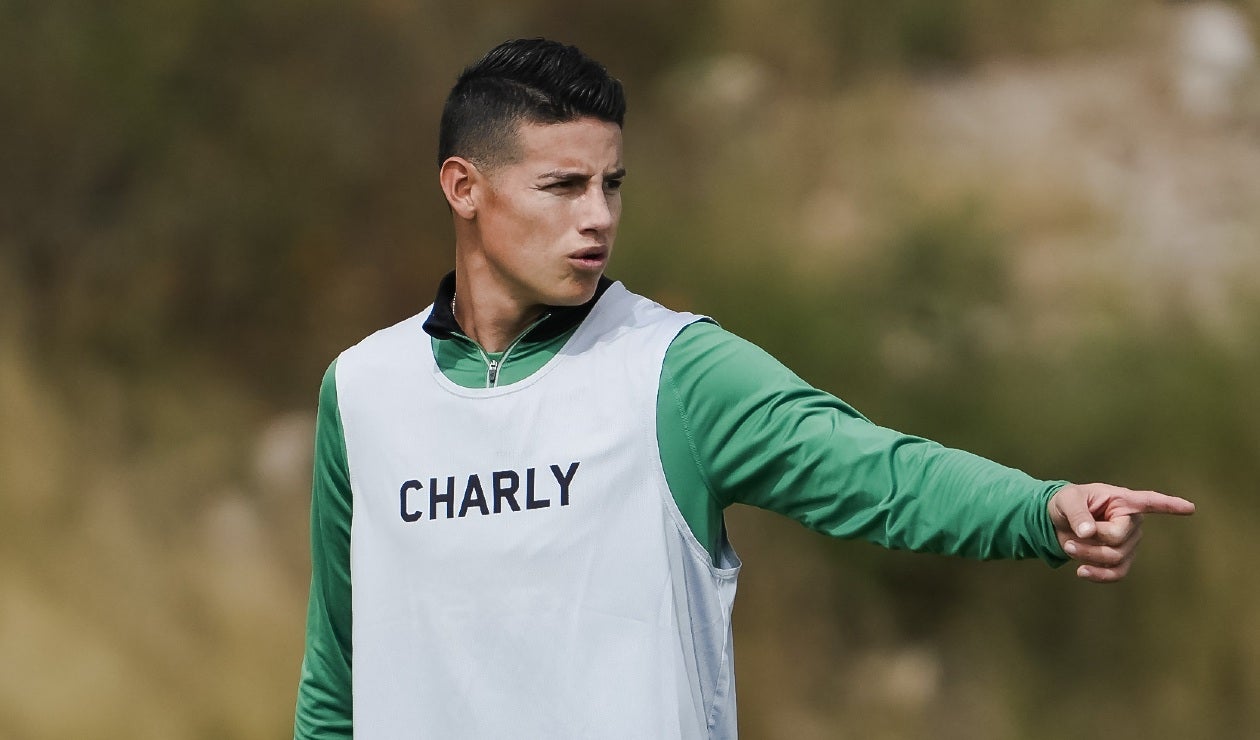 James Rodríguez, futbolista colombiano