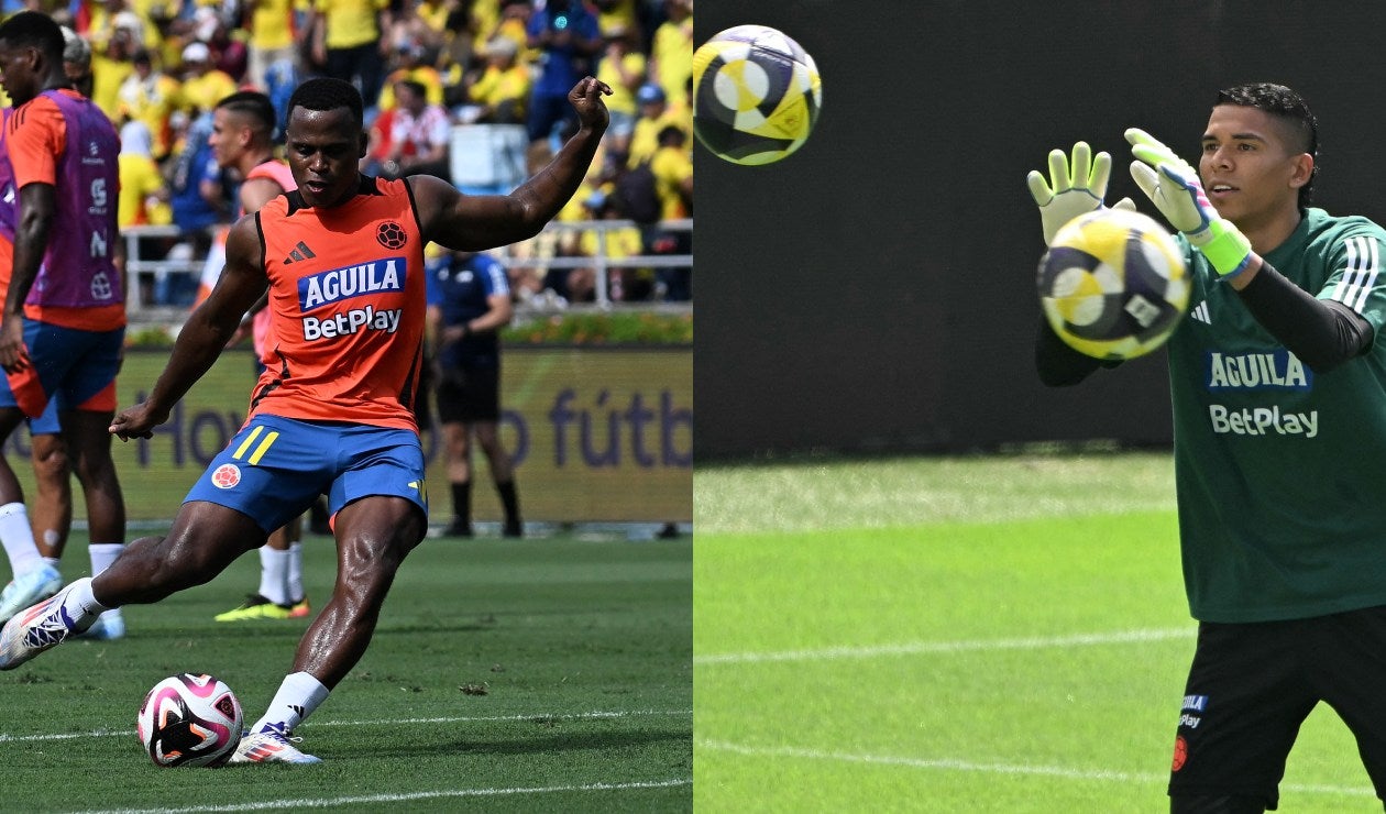 Jhon Arias y Kevin Mier