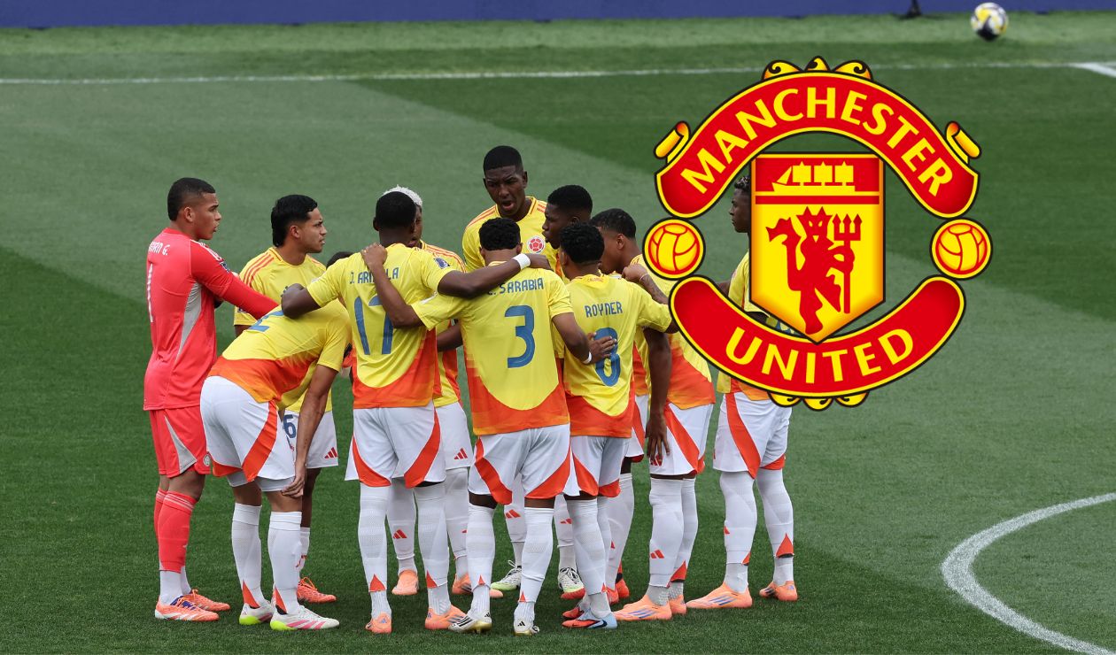 Selección Colombia y Manchester United