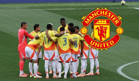 Selección Colombia y Manchester United