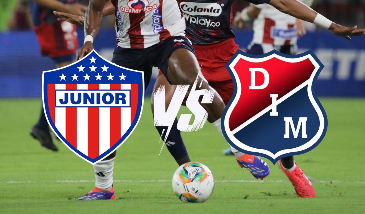 Junior vs Medellín EN VIVO HOY miércoles 19 noviembre cuadrangulares