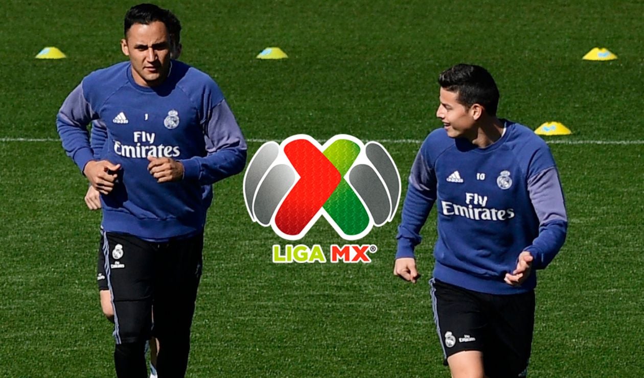 James más cerca de su nuevo equipo en México: Keylor Navas sería clave