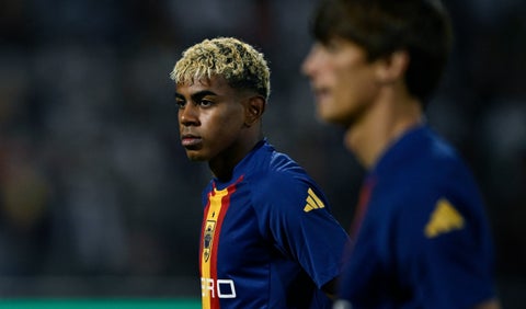 Lamine Yamal en la selección de España