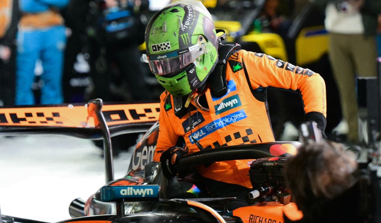Lando Norris en el GP de Las Vegas