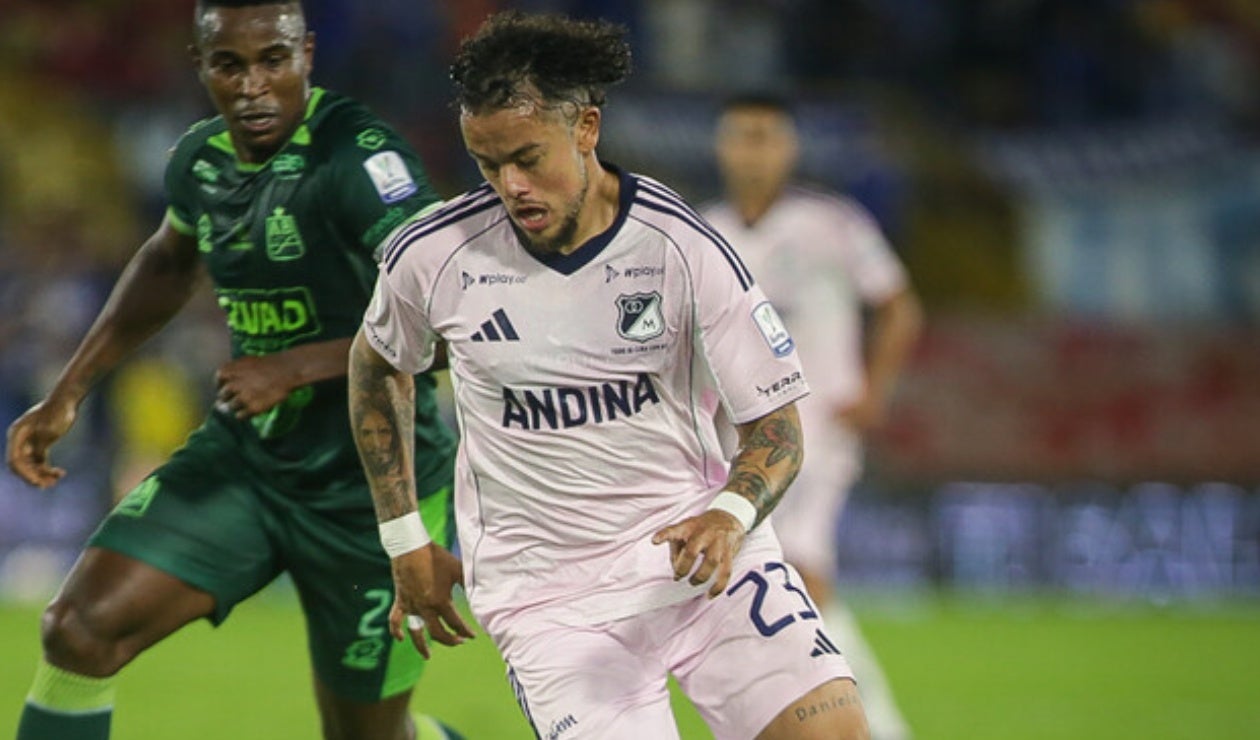 Leonardo Castro con Millonarios