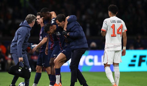 Lesión de Hakimi en Champions