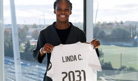 Linda Caicedo firmó nuevo contrato