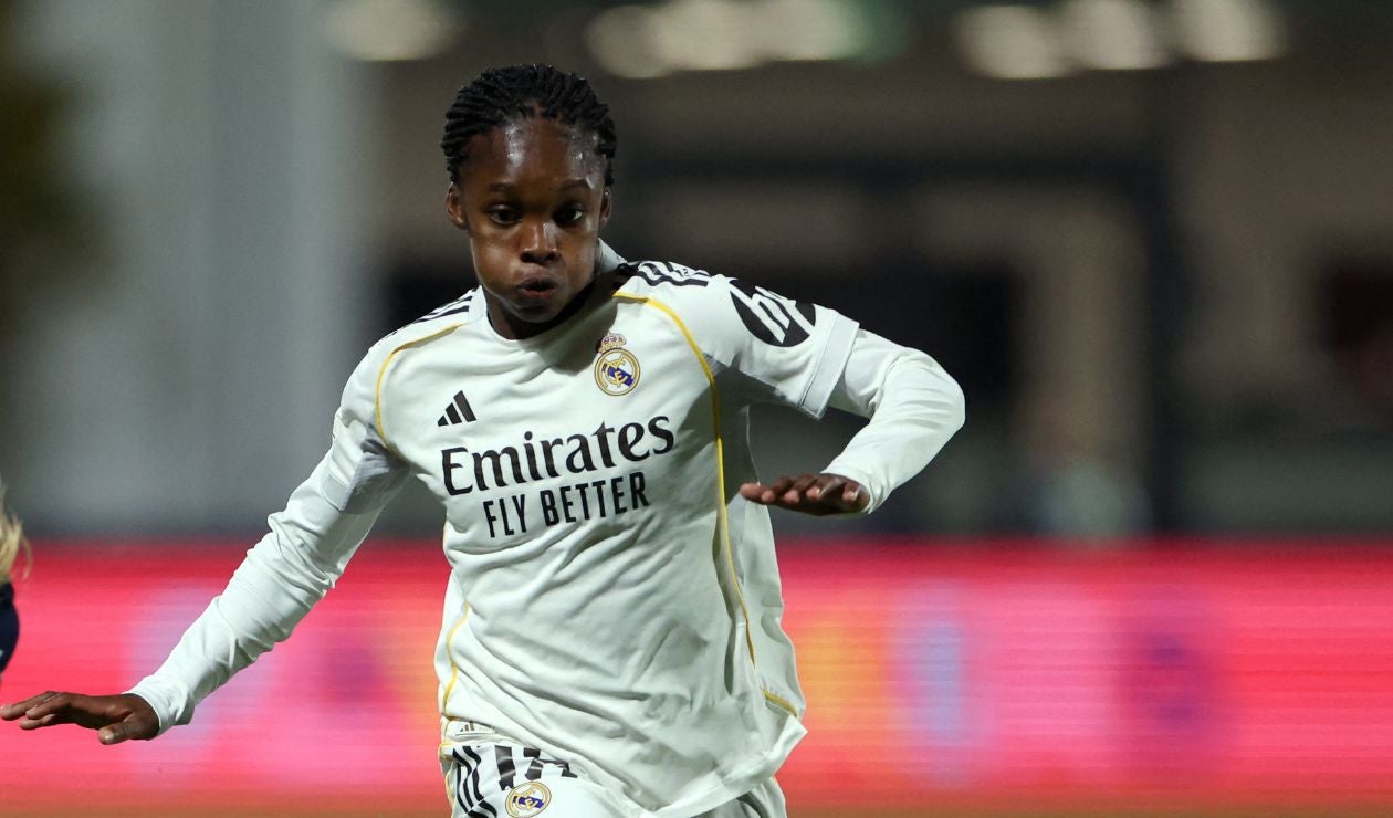 Linda Caicedo con el Real Madrid
