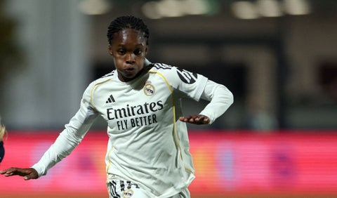 Linda Caicedo con el Real Madrid