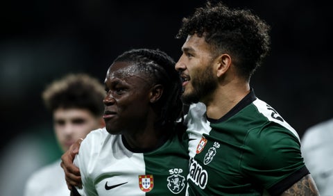 Luis Javier Suárez en Sporting Lisboa