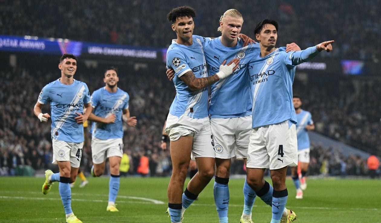 Manchester City no tuvo piedad del Dortmund y lo goleó