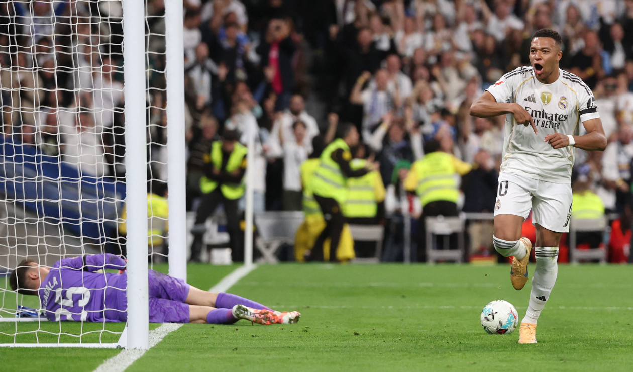 Real Madrid en alerta por la "Mbappedependencia": Hace el 55% de los goles