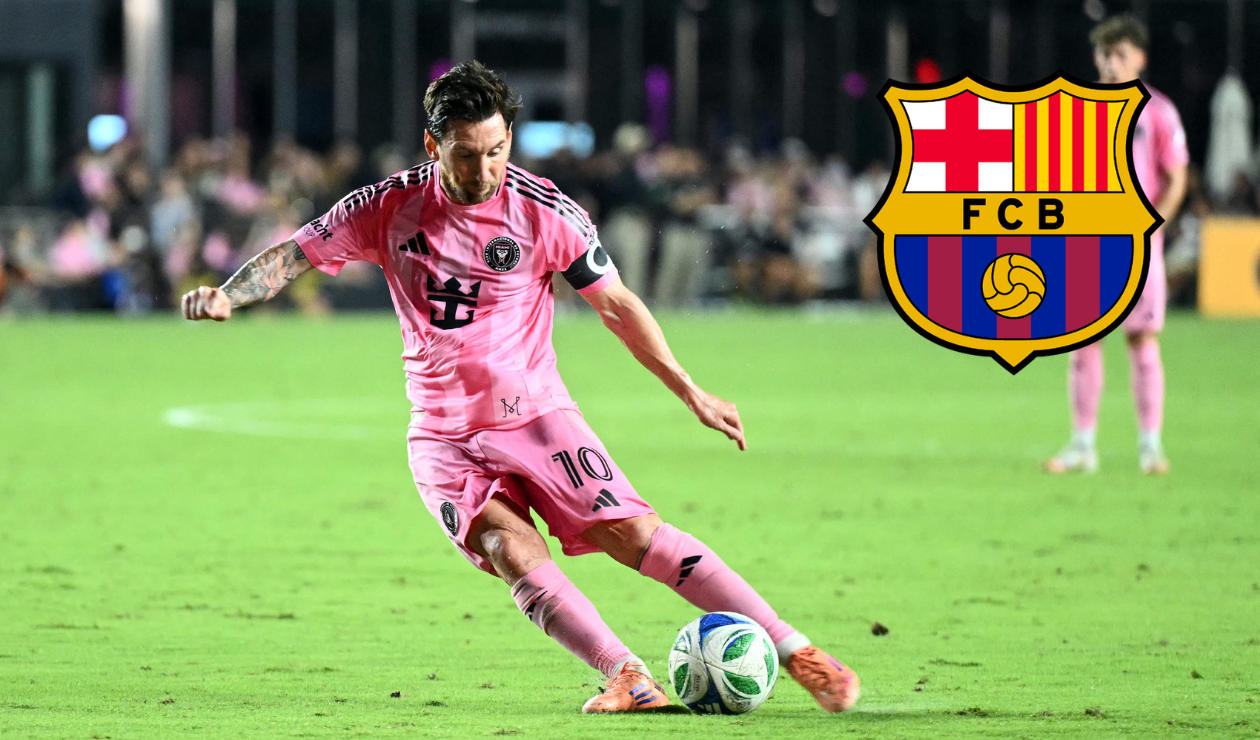 Messi de nuevo en el Camp Nou: El argentino estuvo en el estadio remodelado