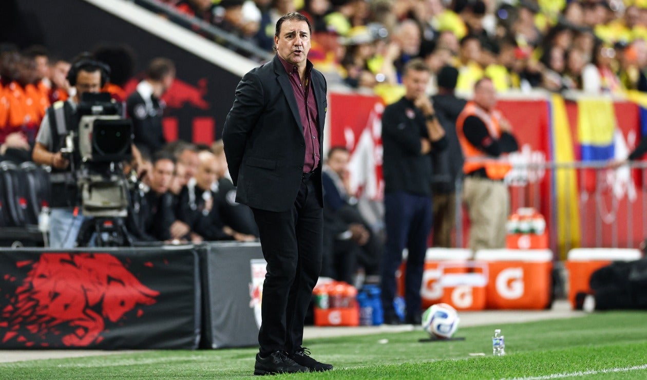 Néstor Lorenzo con la Selección Colombia