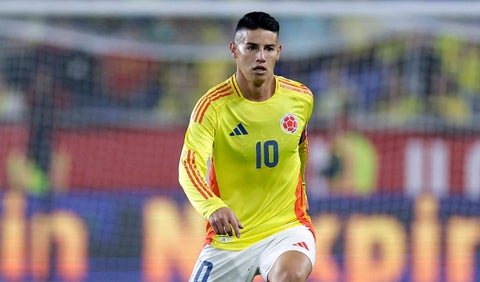 James Rodríguez, jugador colombiano