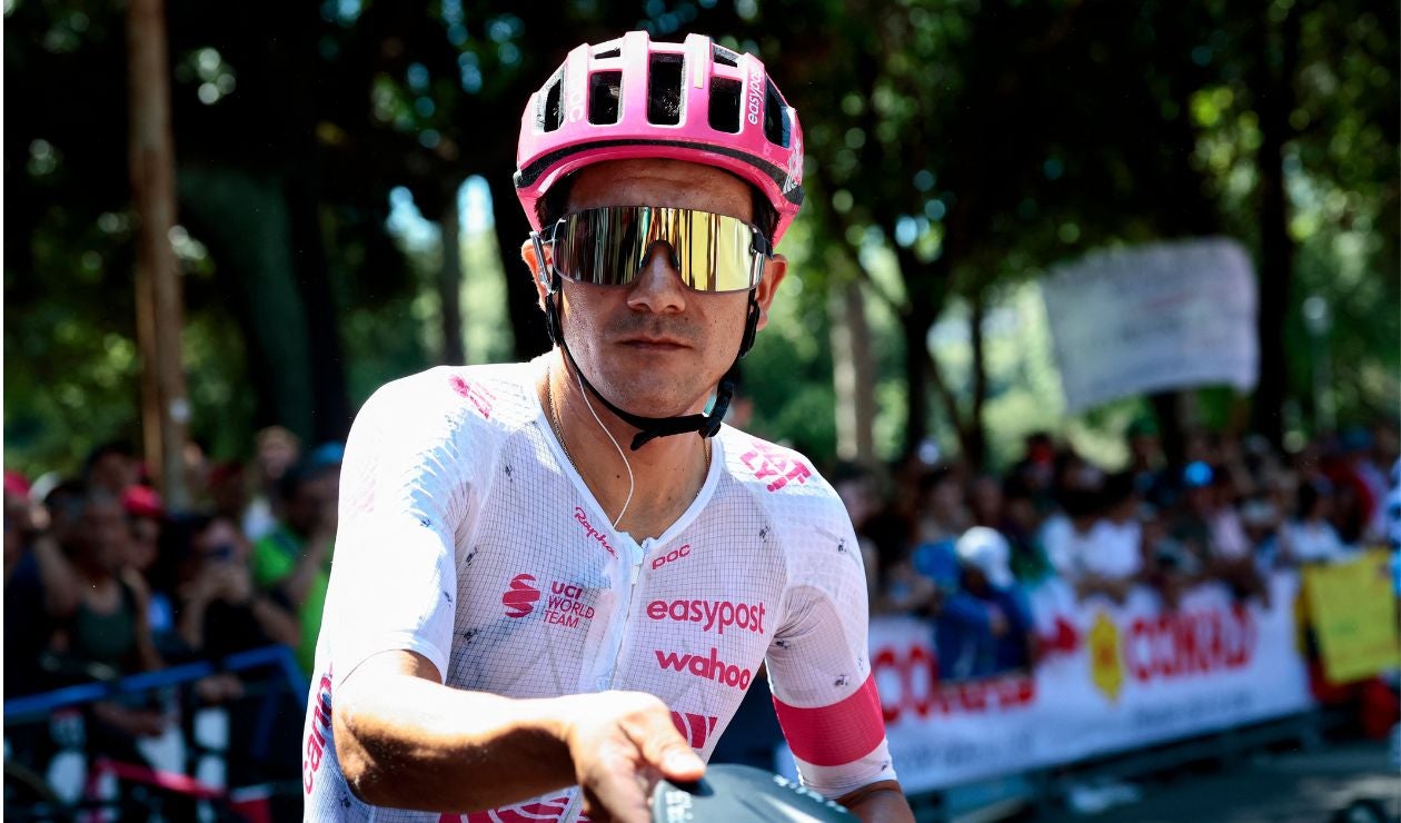 Richard Carapaz, ciclista ecuatoriano