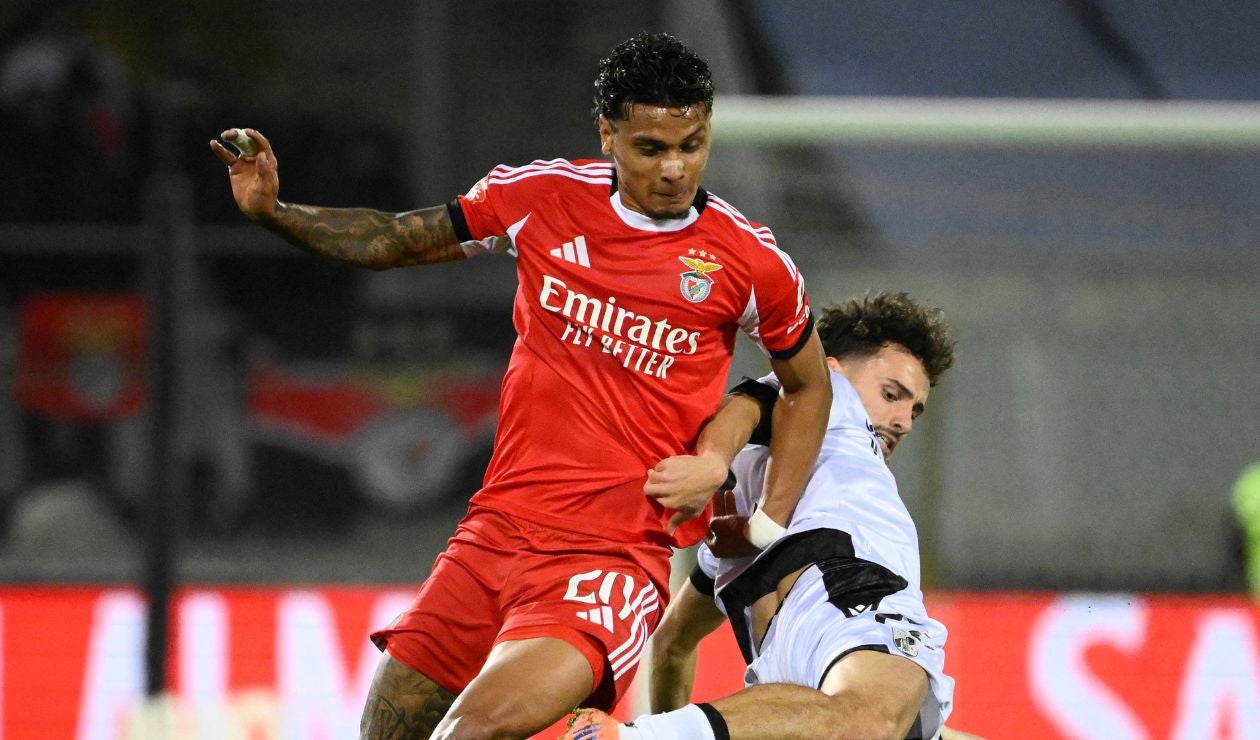 Richard Ríos, jugador del Benfica