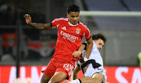 Richard Ríos, jugador del Benfica