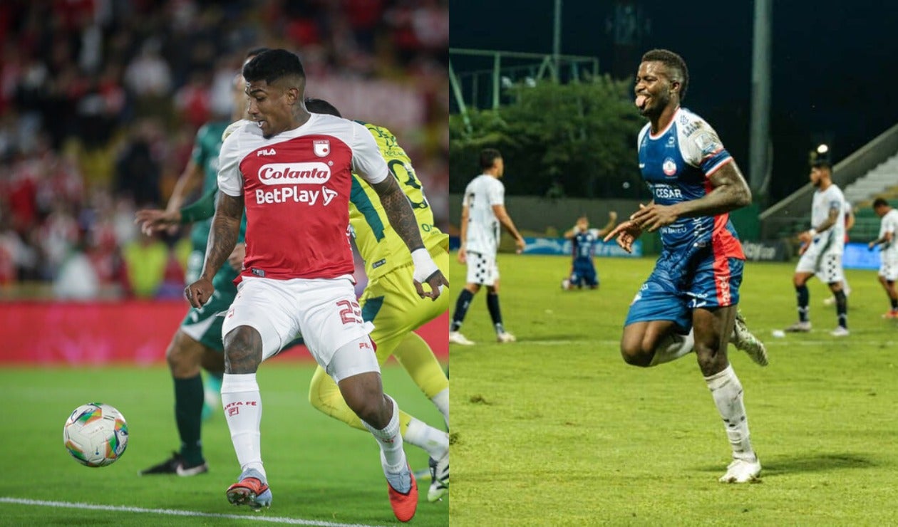 Santa Fe vs Alianza Valledupar Liga BetPlay