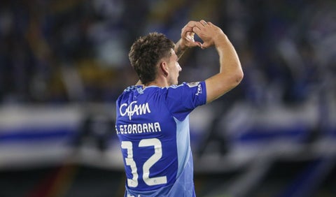 Santiago Giordana, jugador de Millonarios