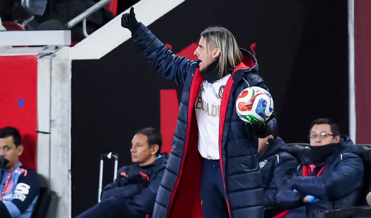 Sebastián Beccacece, director técnico de Ecuador