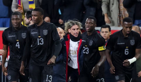 Sebastián Beccacece, selección de Ecuador